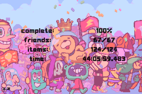 Goodboy Galaxy at 100% in 44 hours