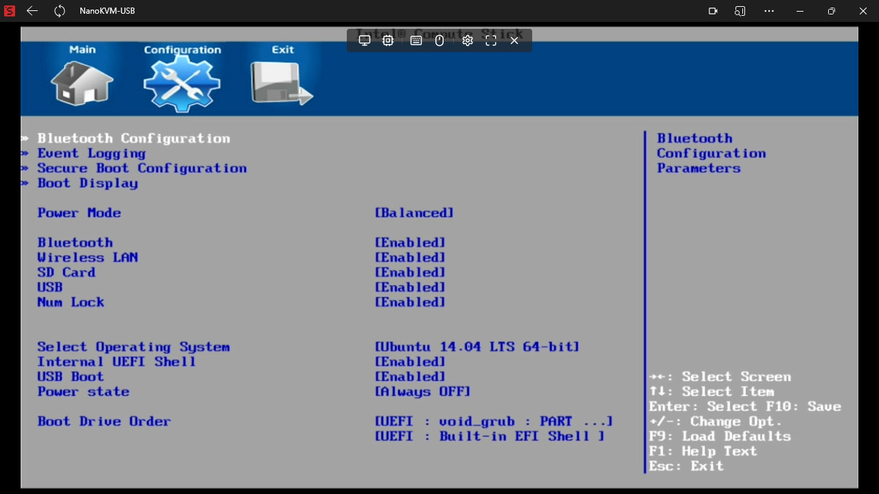NanoKVM USB Screenshot