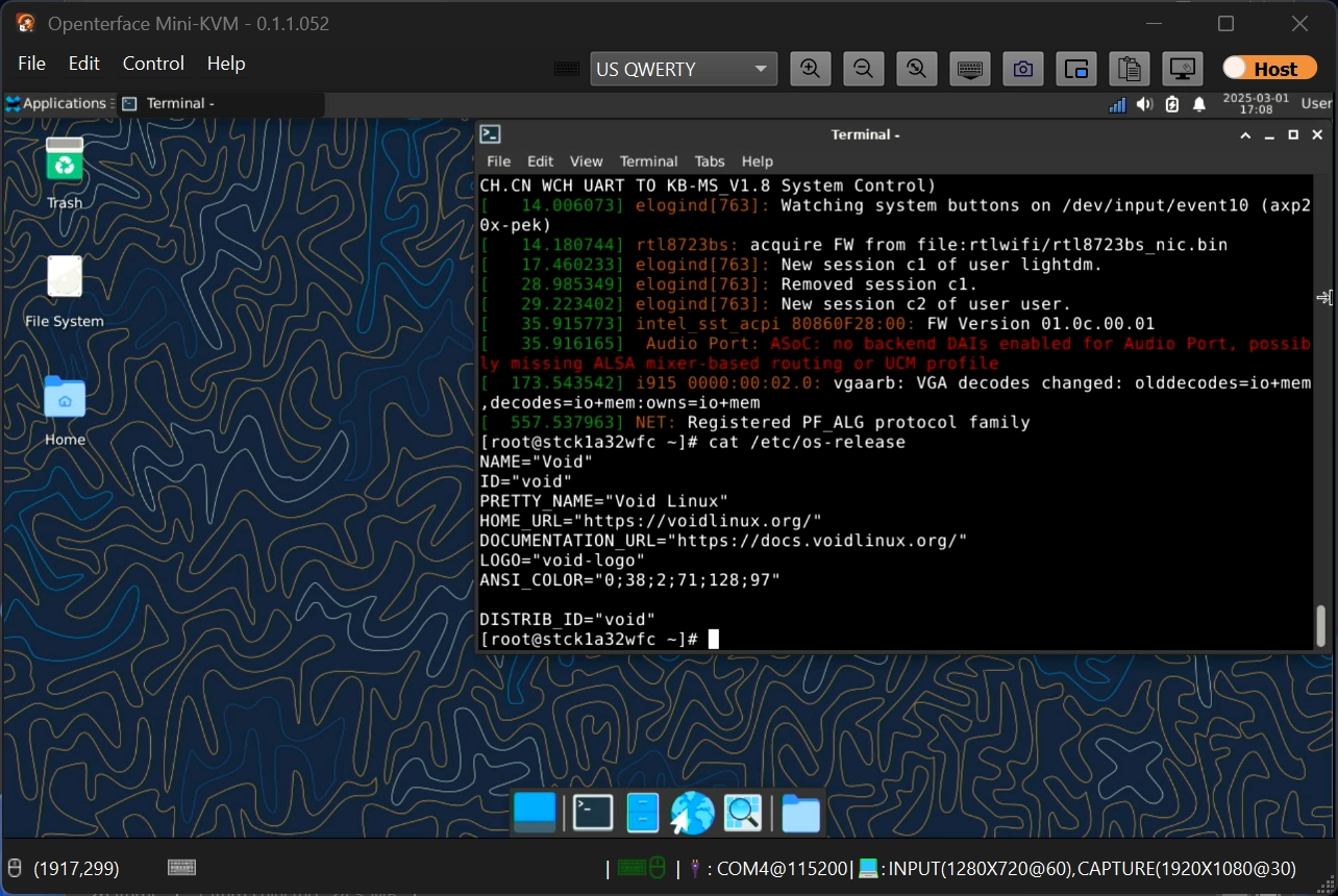 Openterface Screenshot